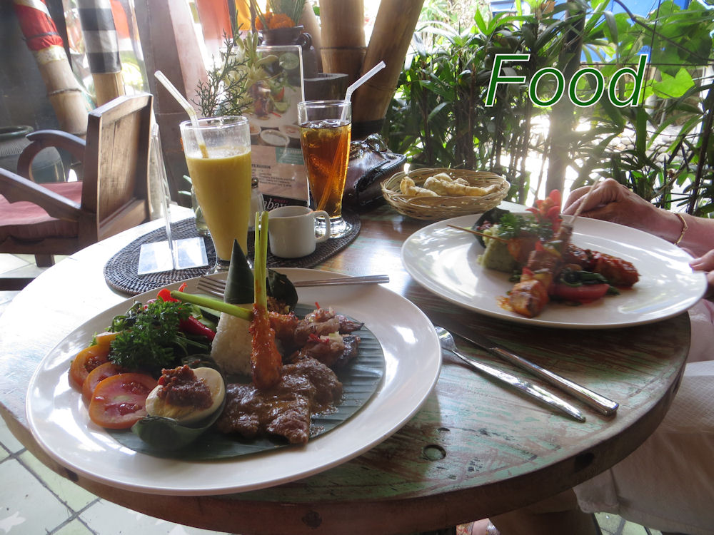 assortment from bridges restaurant